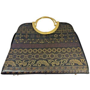 Italian Purse Vintage Vera Pelle Calja Genuine Leather Purse handbag